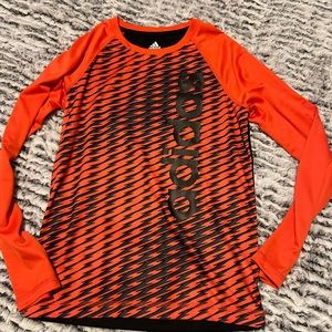 Boys adidas long sleeve dri fit excellent cond